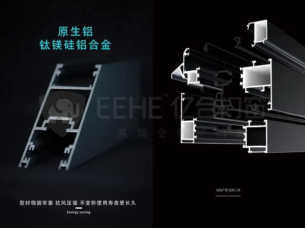 亿合门窗原生铝材 亿合门窗原生铝材
